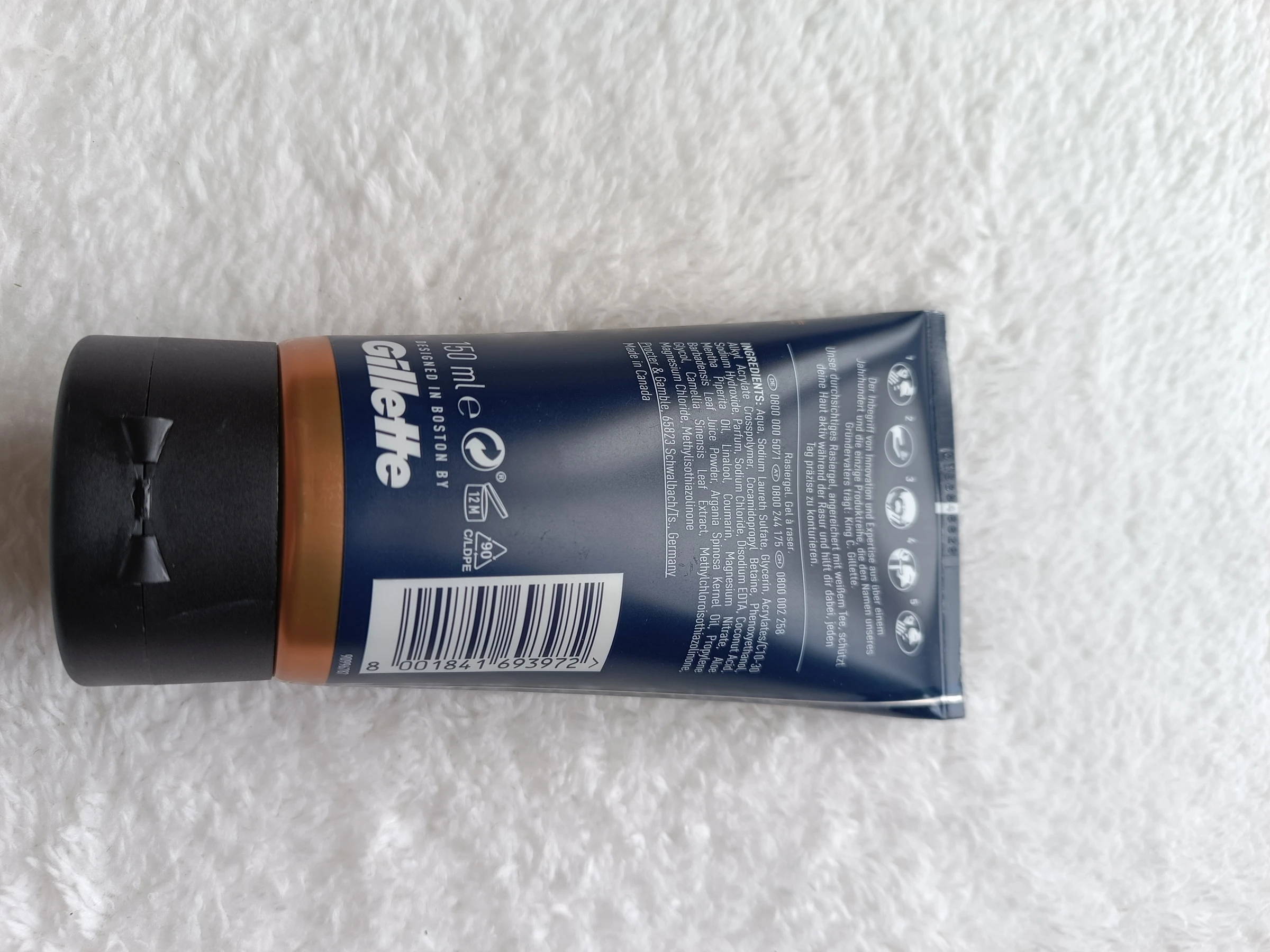 King C Gillette gel de afeitar transparente – photo 2